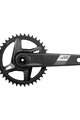 SRAM kľuky s prevodníkom - APEX 1X WIDE D1 DUB 170 - čierna