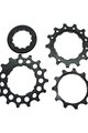 SRAM kazetové koše - REPLACEABLE COGS PG-1210/1230 11T-13T-15T - čierna