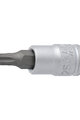 UNIOR hlavica - TORX 1/4", TX 25 - strieborná