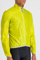 SPORTFUL Cyklistická vetruodolná bunda - HOT PACK EASYLIGHT - žltá