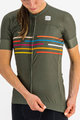 SPORTFUL Cyklistický dres s krátkym rukávom - VELODROME - zelená