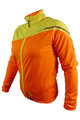 HAVEN Cyklistická vetruodolná bunda - TRUFEEL - oranžová