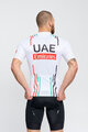BONAVELO Cyklistický dres s krátkym rukávom - UAE 2024 - biela/červená