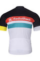 BONAVELO Cyklistický dres s krátkym rukávom - RADIOSHACK – NISSAN - modrá/biela