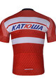 BONAVELO Cyklistický dres s krátkym rukávom - KATIOWA - červená/biela
