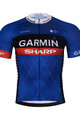 BONAVELO Cyklistický dres s krátkym rukávom - GARMIN SHARP - modrá/čierna