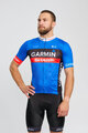 BONAVELO Cyklistický dres s krátkym rukávom - GARMIN SHARP - modrá/čierna