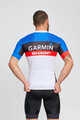 BONAVELO Cyklistický dres s krátkym rukávom - GARMIN SHARP - modrá/čierna