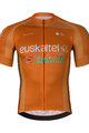BONAVELO Cyklistický dres s krátkym rukávom - EUSKALTEL-EUSKADI - oranžová