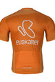 BONAVELO Cyklistický dres s krátkym rukávom - EUSKALTEL-EUSKADI - oranžová
