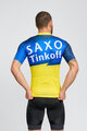 BONAVELO Cyklistický dres s krátkym rukávom - SAXO BANK TINKOFF - modrá/žltá