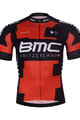 BONAVELO Cyklistický dres s krátkym rukávom - BMC - červená/čierna