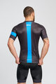 BONAVELO Cyklistický dres s krátkym rukávom - SKY - čierna