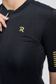 RIVANELLE BY HOLOKOLO Cyklistický dres s krátkym rukávom - VICTORIOUS GOLD LADY - čierna