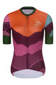 RIVANELLE BY HOLOKOLO Cyklistický dres s krátkym rukávom - SERENITY - fialová/červená