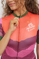RIVANELLE BY HOLOKOLO Cyklistický dres s krátkym rukávom - SERENITY - fialová/červená