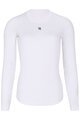 RIVANELLE BY HOLOKOLO Cyklistické tričko s dlhým rukávom - WINTER BASE LAYER - biela