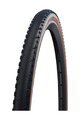 SCHWALBE plášť - X-ONE RS (33-622) 28x1.30 700x33C RACE - béžová/čierna