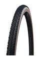 SCHWALBE plášť - G-ONE R (35-622) 28x1.35 700x35C RACE - béžová/čierna