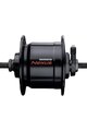 SHIMANO predný náboj s dynamom - DHC3000 36 - čierna