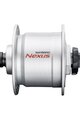 SHIMANO predný náboj s dynamom - DHC3000 32 - strieborná