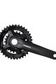 SHIMANO kľuky s prevodníkom - ALTUS M210 175mm 36/22 - čierna