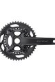 SHIMANO kľuky s prevodníkom - GRX RX600 175mm 46/30 - čierna