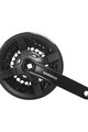 SHIMANO kľuky s prevodníkom - TOURNEY TY301 150mm 42/34/24 - čierna