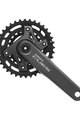 SHIMANO kľuky s prevodníkom - CUES U6000-2 175mm 36/22 - čierna