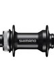 SHIMANO predný náboj - HUB MT400 - čierna