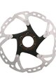 SHIMANO brzdový kotúč - DEORE XT - RT76 180mm - strieborná/čierna