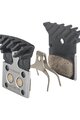 SHIMANO brzdové platničky - BRAKE PADS L04C - strieborná