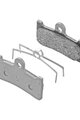 SHIMANO brzdové platničky - BRAKE PADS M04 - strieborná