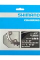 SHIMANO prevodník - DEORE XT M8000 24 - čierna