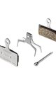 SHIMANO brzdové platničky - BRAKE PADS G05A - strieborná