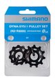 SHIMANO kladky pre prehadzovačku - PULLEYS RDR8000/8050 - čierna