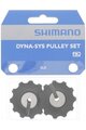 SHIMANO kladky pre prehadzovačku - PULLEYS SLX/DEORE - čierna