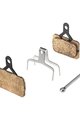 SHIMANO brzdové platničky - BRAKE PADS E01S - hnedá