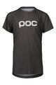 POC Cyklistický dres s krátkym rukávom - ESSENTIAL MTB - šedá