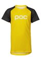 POC Cyklistický dres s krátkym rukávom - ESSENTIAL MTB - žltá/šedá