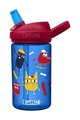 CAMELBAK Cyklistická fľaša na vodu - EDDY+ KIDS 0,4L - červená/modrá