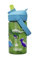 CAMELBAK Cyklistická fľaša na vodu - THRIVE FLIP STRAW KIDS 0,4l - zelená/modrá