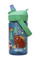 CAMELBAK Cyklistická fľaša na vodu - THRIVE FLIP STRAW KIDS 0,4l - zelená/modrá