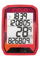 CICLOSPORT tachometer - PROTOS 113 - červená