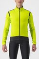 CASTELLI Cyklistická zateplená bunda - ALPHA ROS 2 LIGHT - svetlo zelená