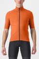 CASTELLI Cyklistický dres s krátkym rukávom - PERFETTO RoS 2 WIND - oranžová