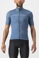 CASTELLI Cyklistický dres s krátkym rukávom - PRO THERMAL MID - modrá