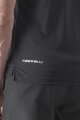 CASTELLI Cyklistické tričko s krátkym rukávom - MERINO - čierna
