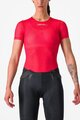 CASTELLI Cyklistické tričko s krátkym rukávom - PRO MESH W - červená