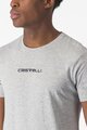 CASTELLI Cyklistické tričko s krátkym rukávom - CLASSICO - šedá